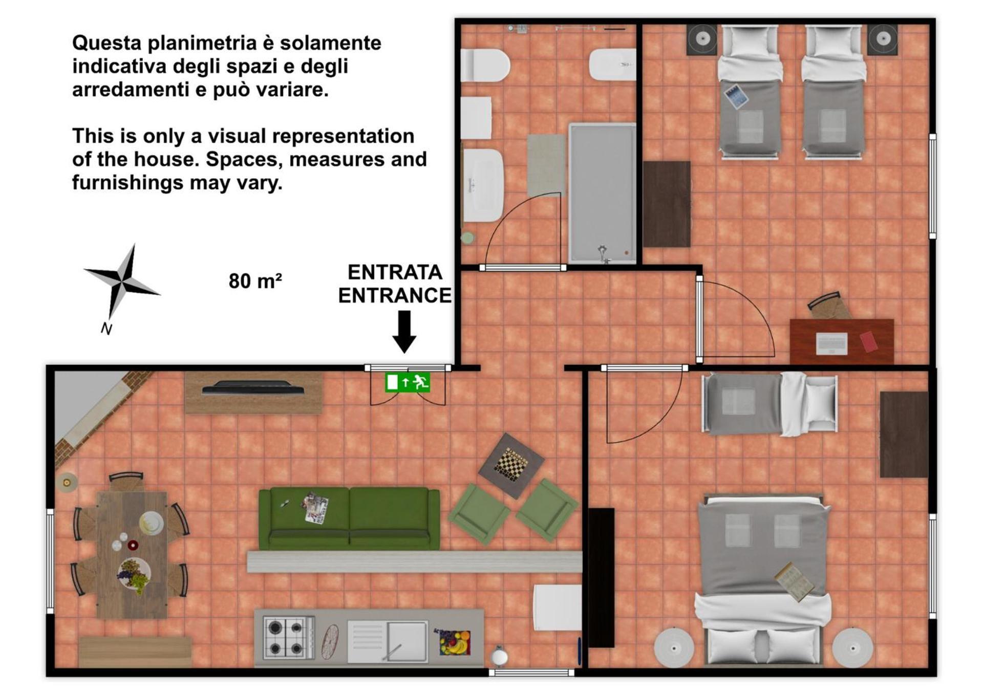 Casa Alla Vecchia Posta Di 圣奎里科 外观 照片